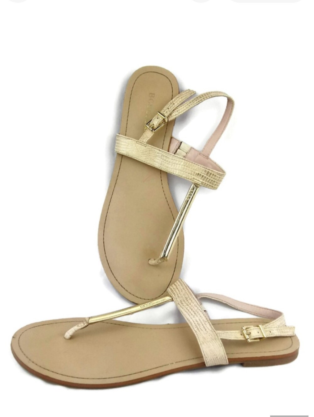 Slingback Thong Sandals